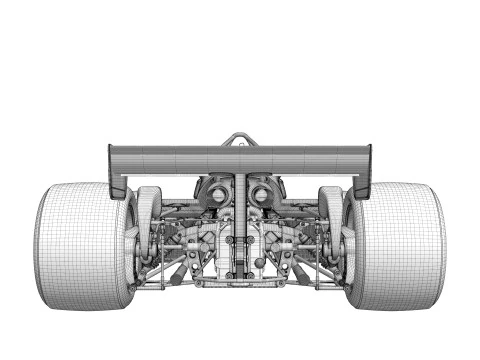 Ferrari F1 126 CK 1980 3D Model