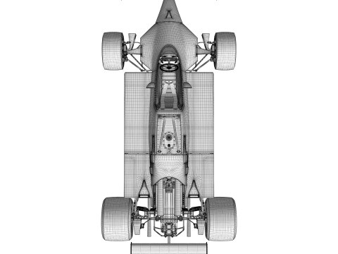 Ferrari F1 126 CK 1980 Modello 3D