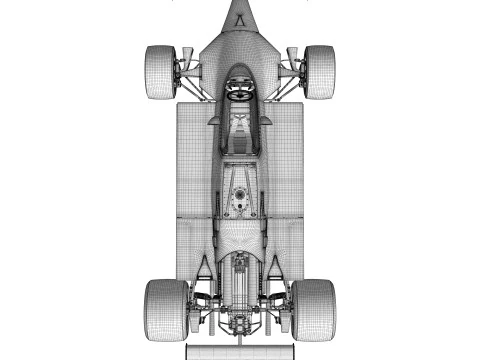Ferrari F1 126 CK 1980 3D Model