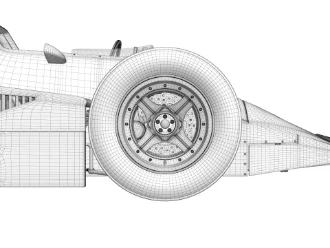Ferrari F1 126 CK 1980 3D Model