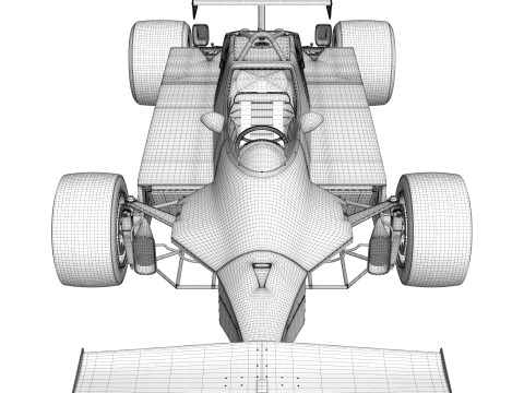 Ferrari F1 126 CK 1980 Modello 3D