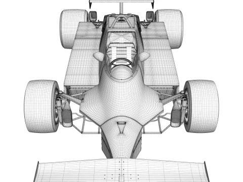 Ferrari F1 126 CK 1980 3D Model