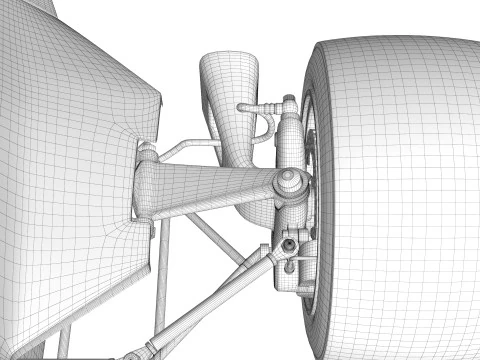 Ferrari F1 126 CK 1980 3D Model