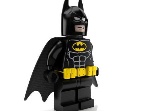 Lego Batman 3D Model