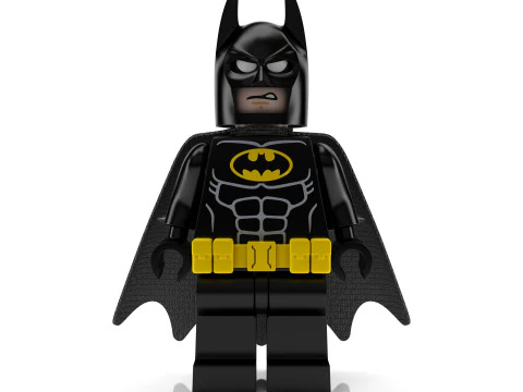 Lego Batman 3D Model