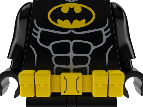 Lego Batman Modelo 3D