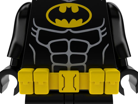 Lego Batman 3D Model