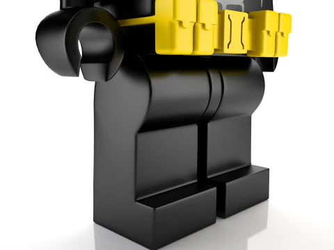 Lego Batman 3D Model