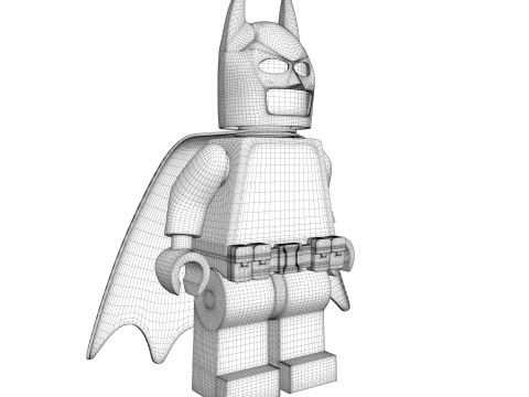 Lego Batman 3D Model