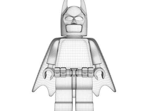 Lego Batman Modelo 3D
