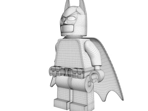 Lego Batman 3D Model