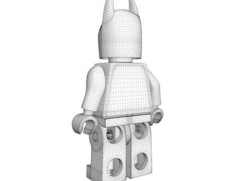 Lego Batman 3D Model