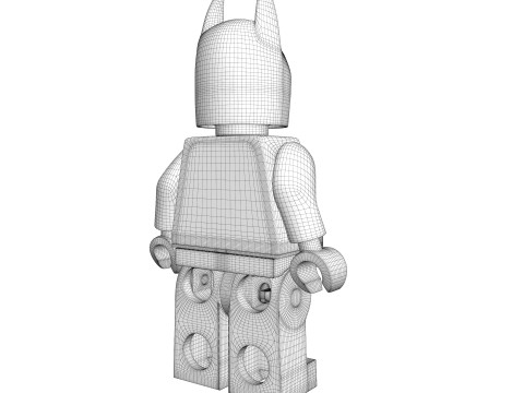 Lego Batman Modelo 3D