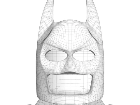 Lego Batman 3D Model
