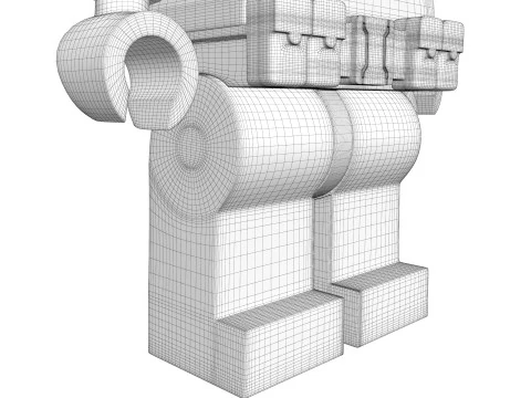 Lego Batman 3D Model