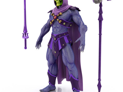 Masters of the Universe Skeletor 3D Модель