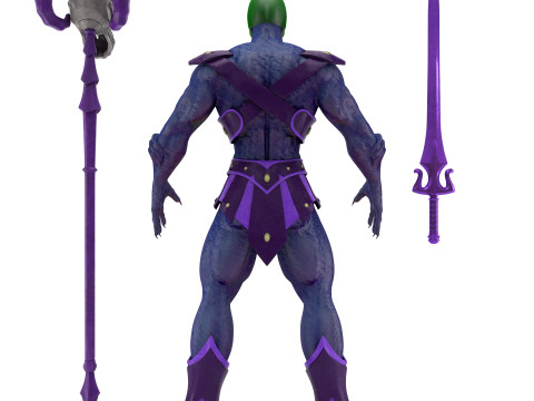 Masters of the Universe Skeletor 3D Модель
