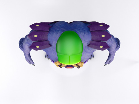 Masters of the Universe Skeletor 3D Модель