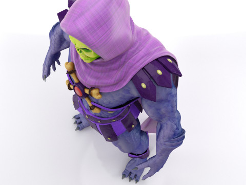 Masters of the Universe Skeletor 3D Модель