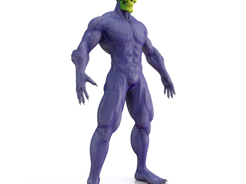 Masters of the Universe Skeletor 3D Модель