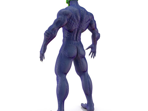 Masters of the Universe Skeletor 3D Модель