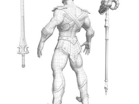 Ma&icirc;tres de l'Univers Skeletor Modèle 3D
