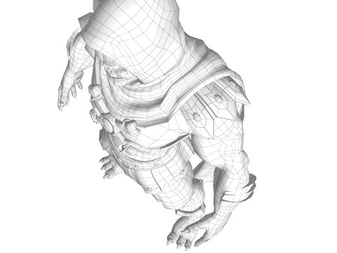 Masters of the Universe Skeletor 3D Модель