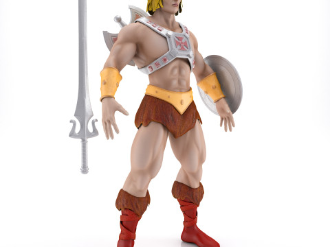 Masters of the Universe He-Man Modelo 3D