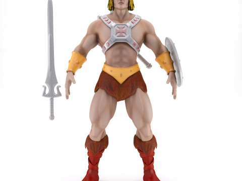 Masters of the Universe He-Man 3D Модель