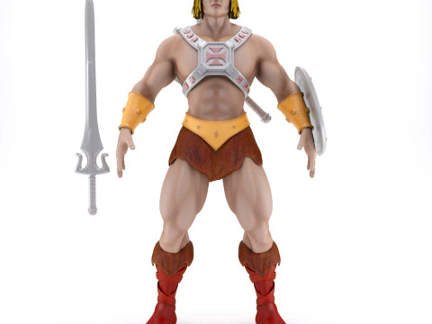 Володарі Всесвіту He-Man 3D Модель
