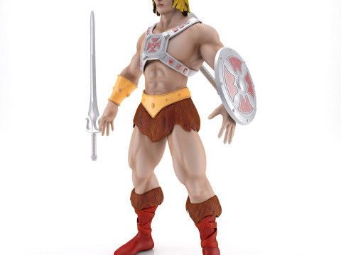 Masters of the Universe He-Man 3D Модель