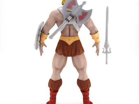 Masters of the Universe He-Man 3D Модель