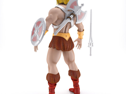 Masters of the Universe He-Man 3D Модель