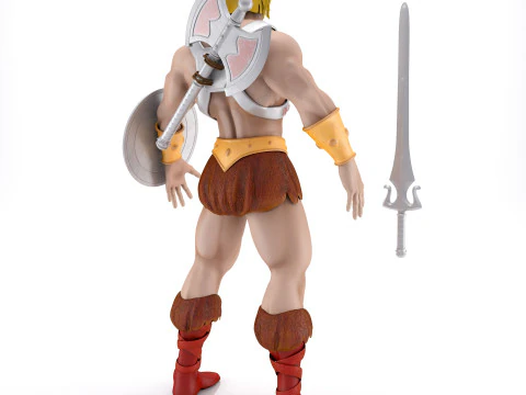 Володарі Всесвіту He-Man 3D Модель