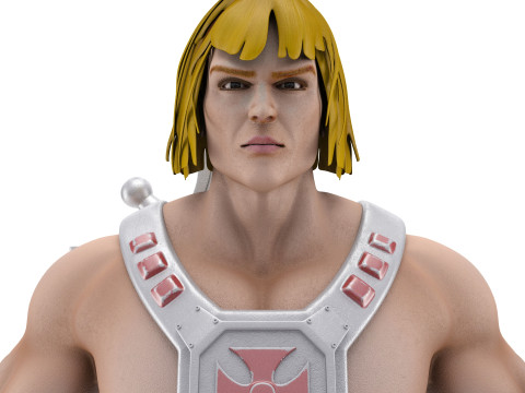 Masters of the Universe He-Man 3D Модель
