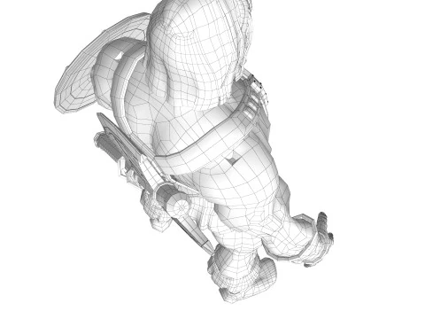 Володарі Всесвіту He-Man 3D Модель