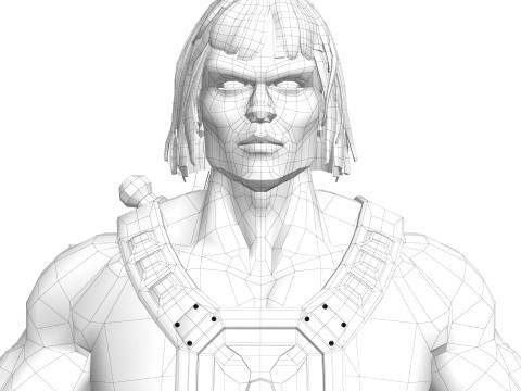 Masters of the Universe He-Man 3D Модель