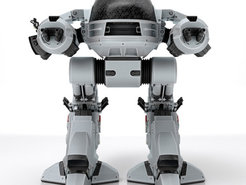 ED 209 OCP Robocop movie 1987 Modelo 3D