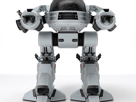 ED 209 OCP Robocop movie 1987 3D Model