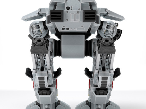 ED 209 OCP Robocop movie 1987 Modelo 3D