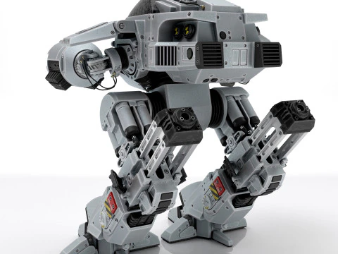 ED 209 OCP Robocop movie 1987 3D Model