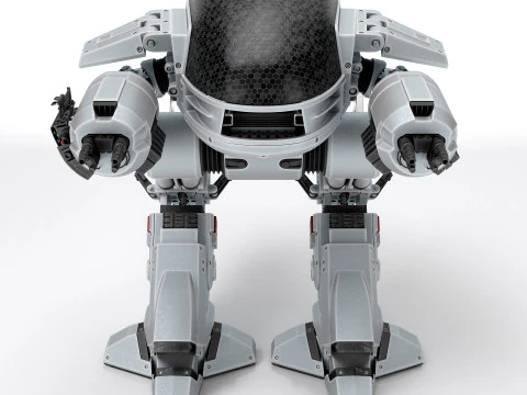 ED 209 OCP Robocop movie 1987 3D Model