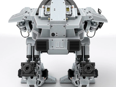 ED 209 OCP Robocop movie 1987 3D Model