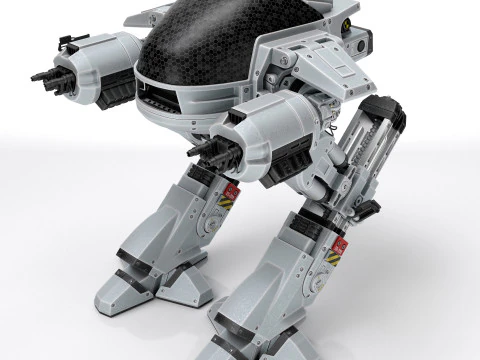 ED 209 OCP Robocop movie 1987 3D Model