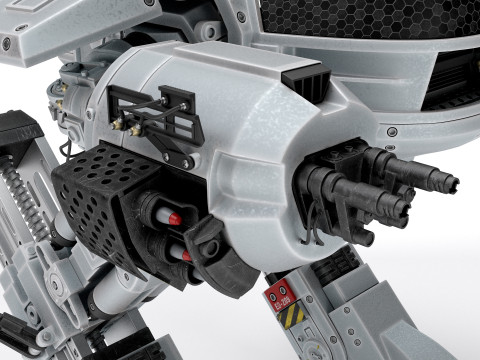 ED 209 OCP Robocop movie 1987 Modelo 3D
