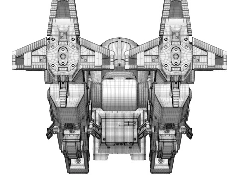 ED 209 OCP Robocop movie 1987 3D Model