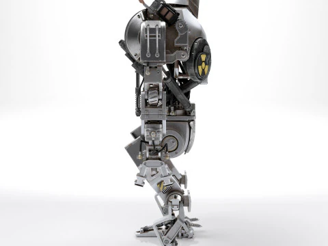 Cain Robocop 2 movie 1990 3D Model