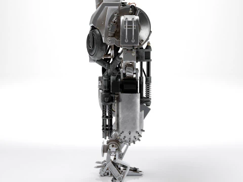 Cain Robocop 2 movie 1990 3D Model