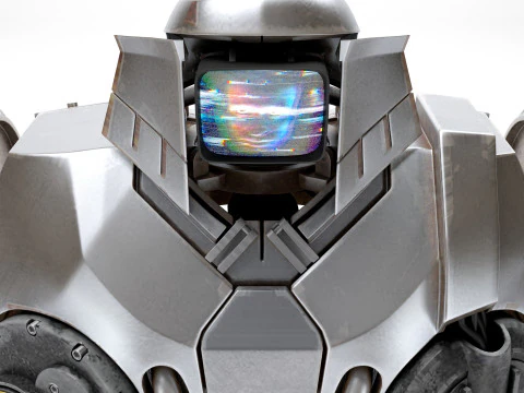 Cain Robocop 2 movie 1990 3D Model