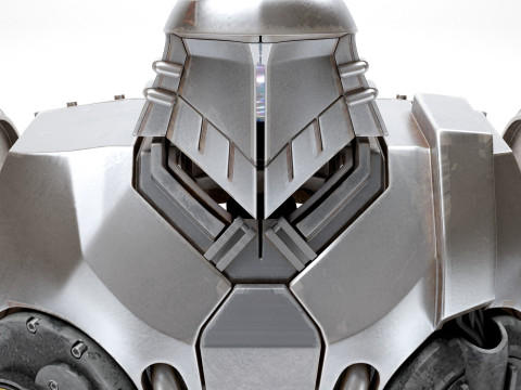 Cain Robocop 2 movie 1990 3D 模型